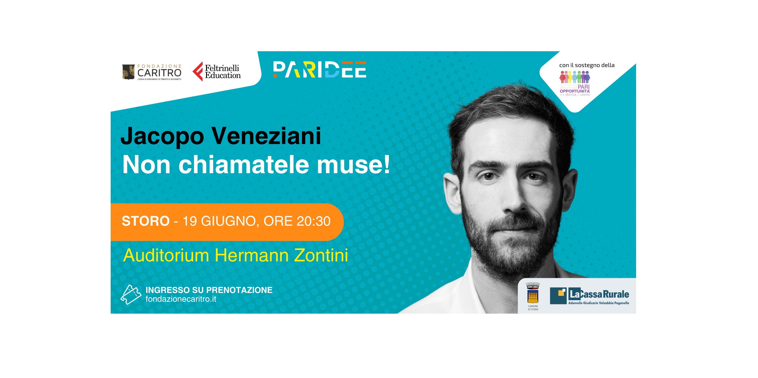Partecipazione gratuita su prenotazione 